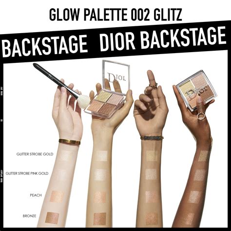 dior backstage glow face palette 005